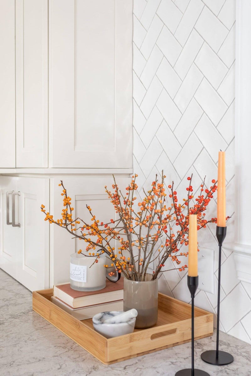 Decor details in Essex, Connecticut kitchen renovation by Craft Design + Build